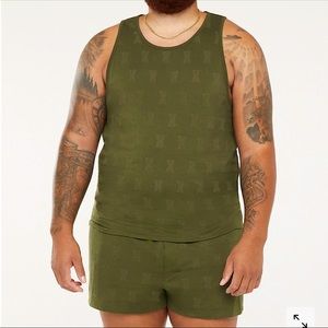 Savage X Fenty Sheer Sleep Set, Green